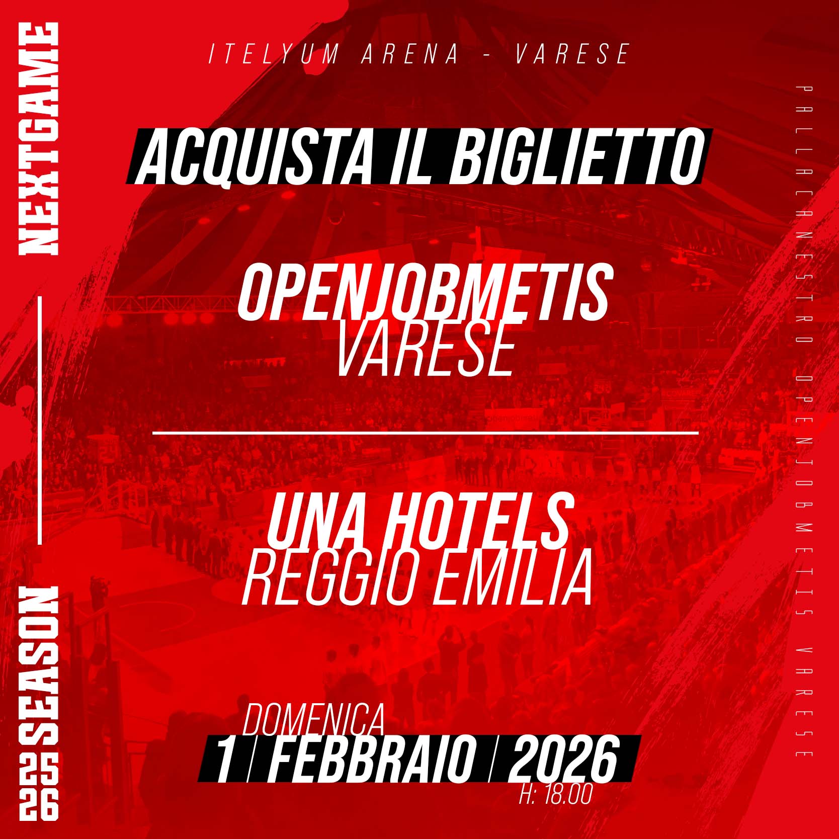 Varese - Reggio Emilia